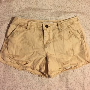 Distressed free people shorts