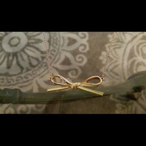 kate spade Skinny Minnie Bow Neclace