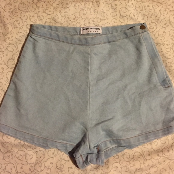 American Apparel high wasted shorts