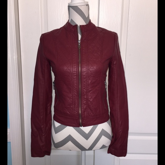 MO by Members Only Jackets & Blazers - MO by Members Only Red Jacket