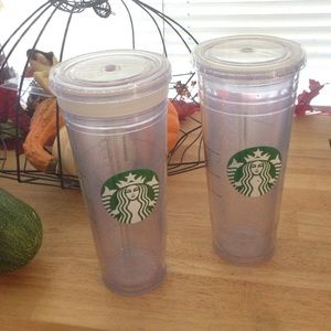 Gently loved venti Starbucks cups (2)