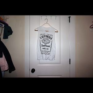 California tank top from brandy Melville