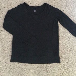 Black long sleeve shirt