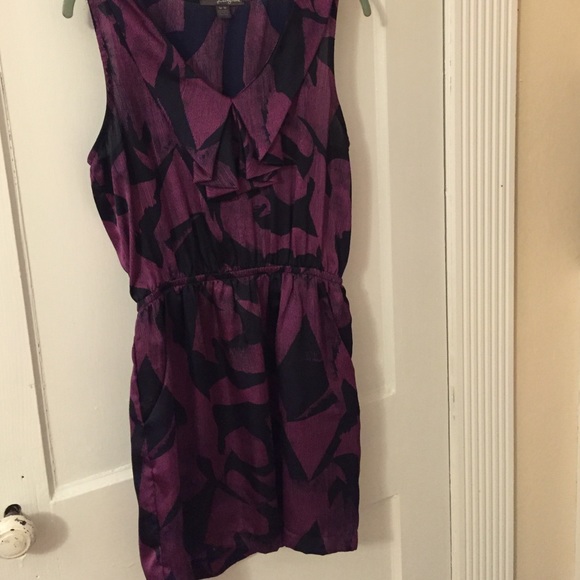 Patterned dress with pockets - Picture 2 of 4