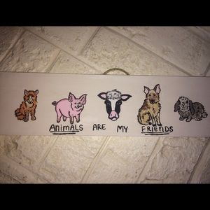 Brandy Melville inspired custom sign