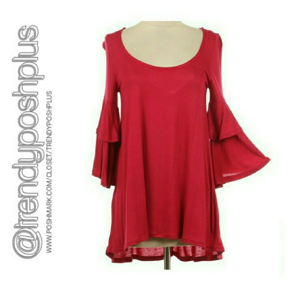 Tops - Double Ruffle Sleeve Top