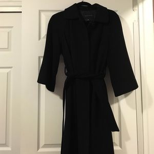 Banana Republic 3/4 Sleeve Wool Belted Coat
