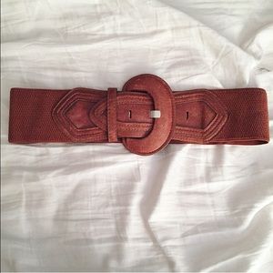 Large brown belt