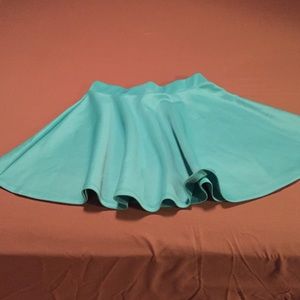 Turquoise Skirt