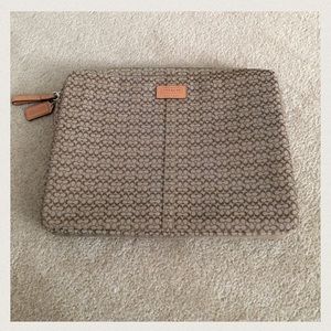 Coach Mini Signature Laptop Case