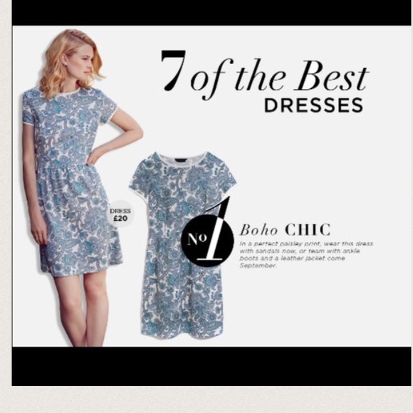 Lightweight waffle fabric a-line dress- Never Worn