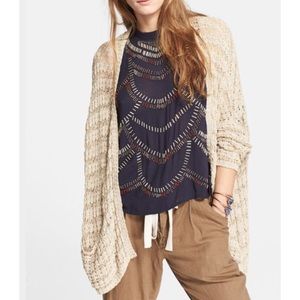 🚨SALE🚨 Free People Last Night Stripe Cardigan