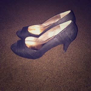 Black Casual Heels