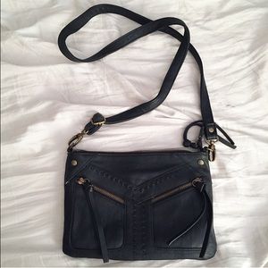 Black cross body bag