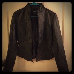 Leather jacket
