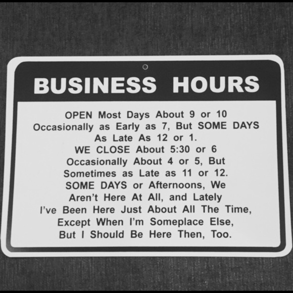 Business hours 💖👏🏻