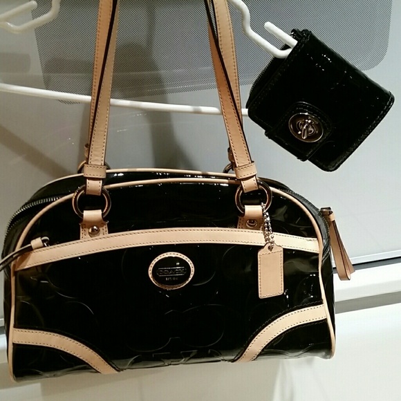 Matching Coach Purse and Wallet