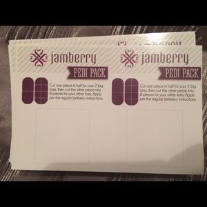 79 Jamberry pedi pack samples