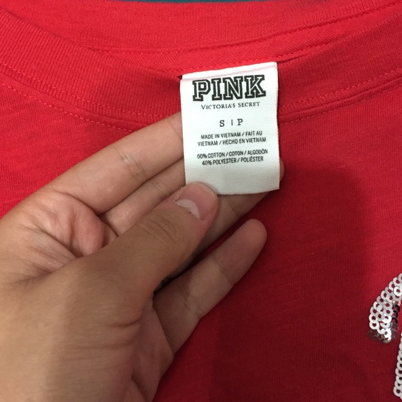 SOLD!!! Victoria secret pink Merica crew - Picture 3 of 4