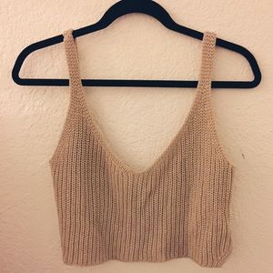 Knitted Crop Tank