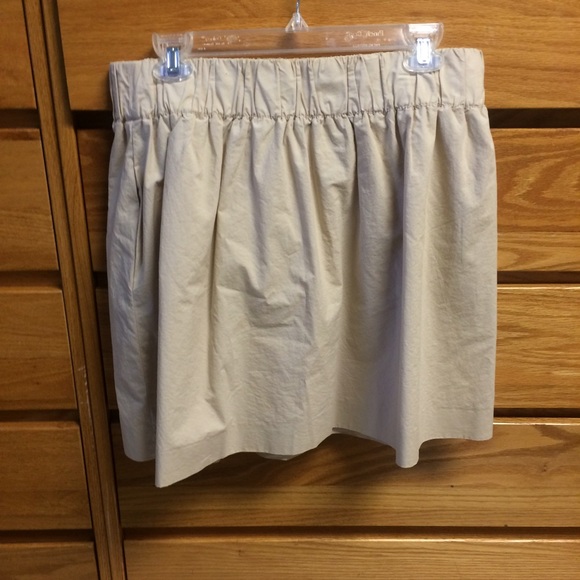 Khaki J. Crew Skirt
