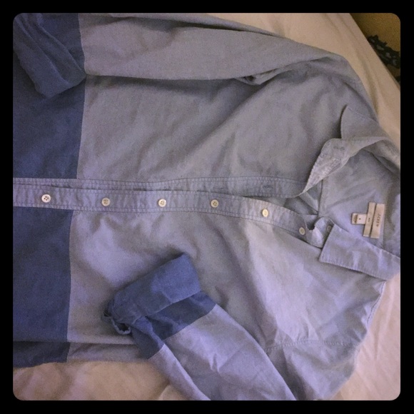 J. Crew two tone button down