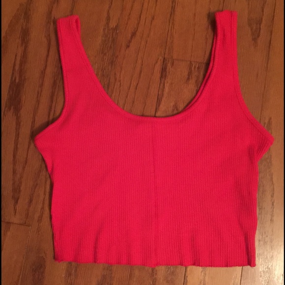 Red Crop Tank