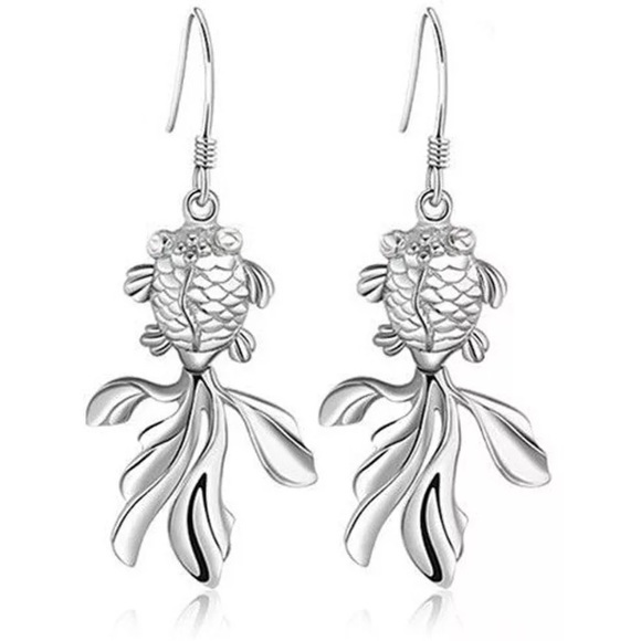 Jewelry - 🆕 925 Sterling Silver Koi 1 HR FLASH SALE