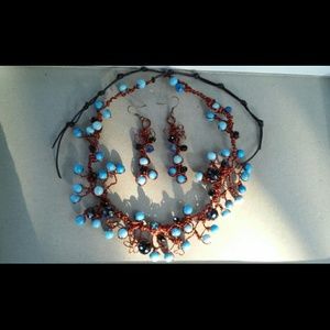 One-of-a-kind Necklace/ Earring  Set