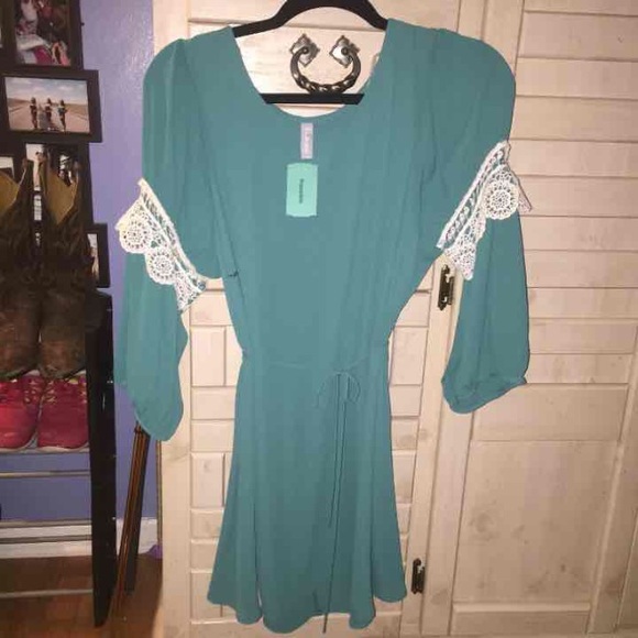 Green dress