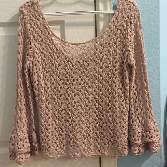 Free People Sweaters - NEED GONE Free People Crochet Sweater