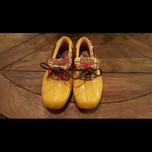 Sperry Top-Sider Yellow Rubber Rain Shoe