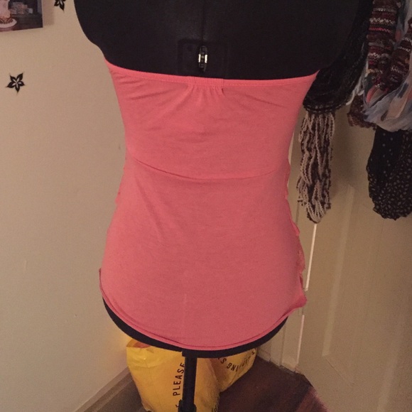 Pink strapless top - Picture 2 of 4