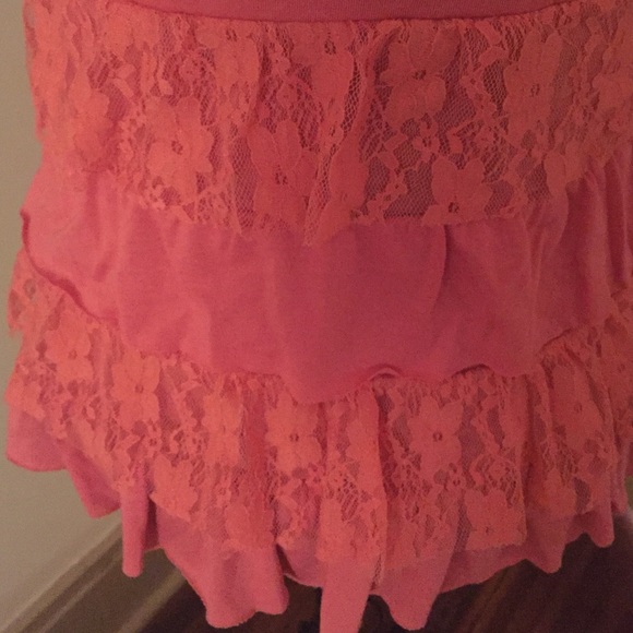 Pink strapless top - Picture 3 of 4