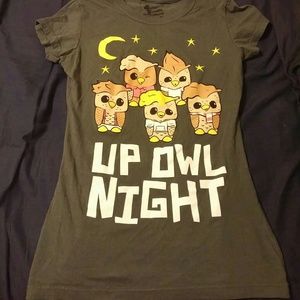 Up owl night t-shirt!
