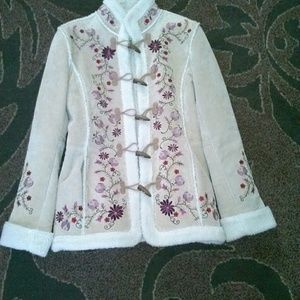 Sued coat (never worn)