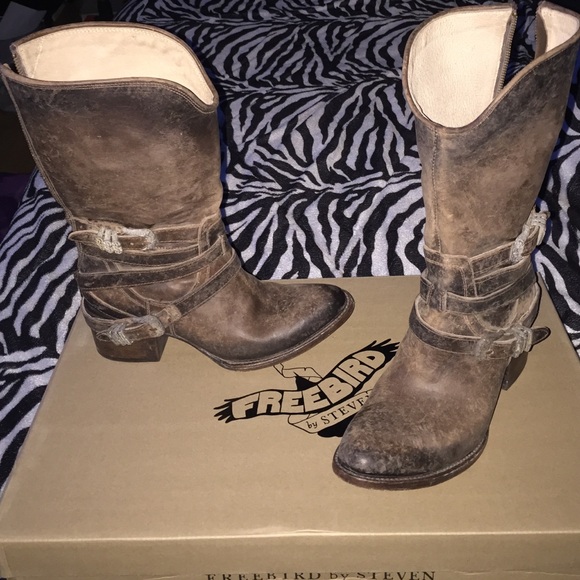 Steve Madden FreeBird Pikes Cowgirl Boots