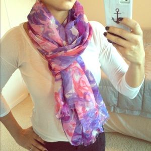Banana Republic Floral Scarf