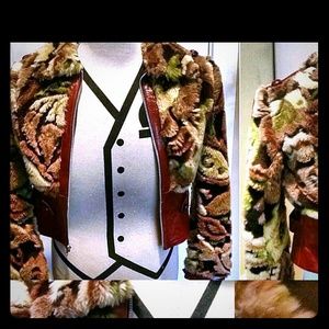 Betsey Johnson faux fur Jacket