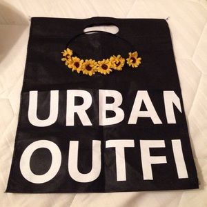 Urban outfitters bag and head band