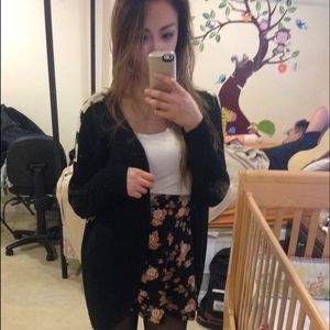 Lion head Open Knit cardigan