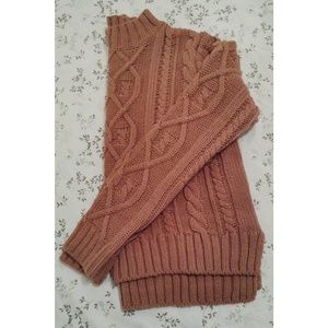 ❤Final Price❤ Camel Cropped Cable Knit
