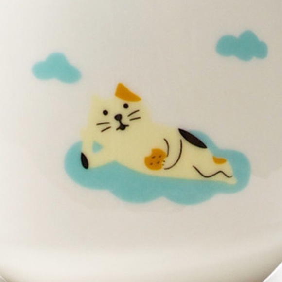 New with tags white cat fishing mug in sealed box - Picture 4 of 4