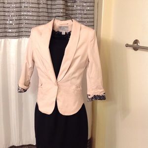 Soft Pink H&M Blazer