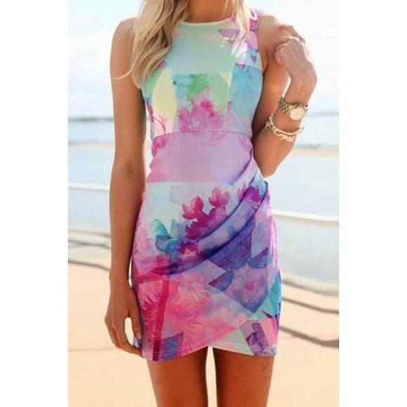 Dresses & Skirts - Colorful women's Dress