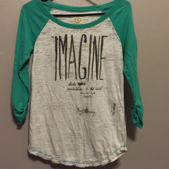American Eagle baseball tee