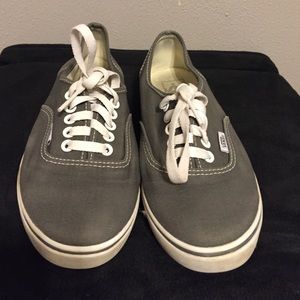 Grey vans