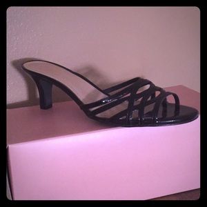 Black Strapped Heels. :)