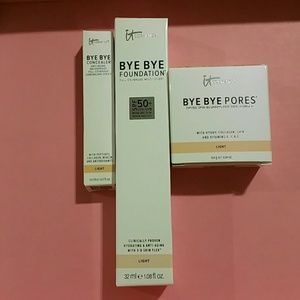It cosmetics Bye Bye foundation and concealer