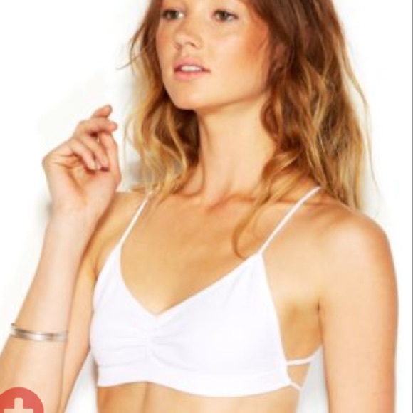 White free people bralette